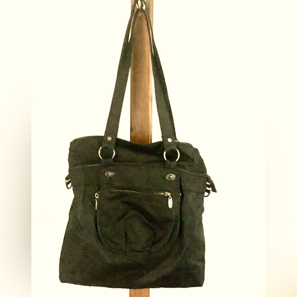 BAGGALLINI | Lapis Duet Bag | Black
